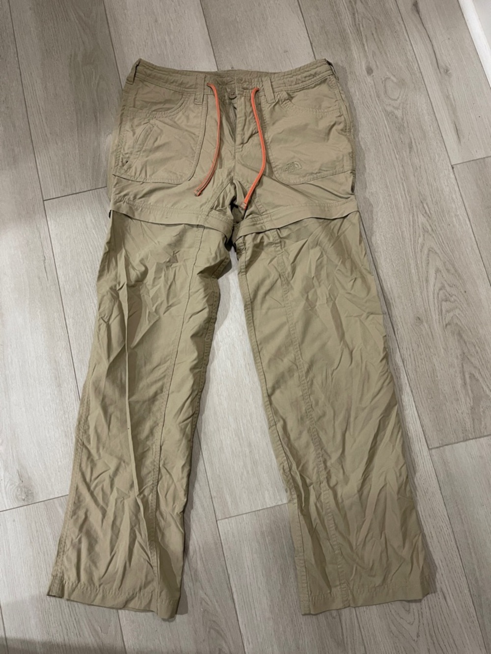The north face Khaki Travel Pants with Drawstring